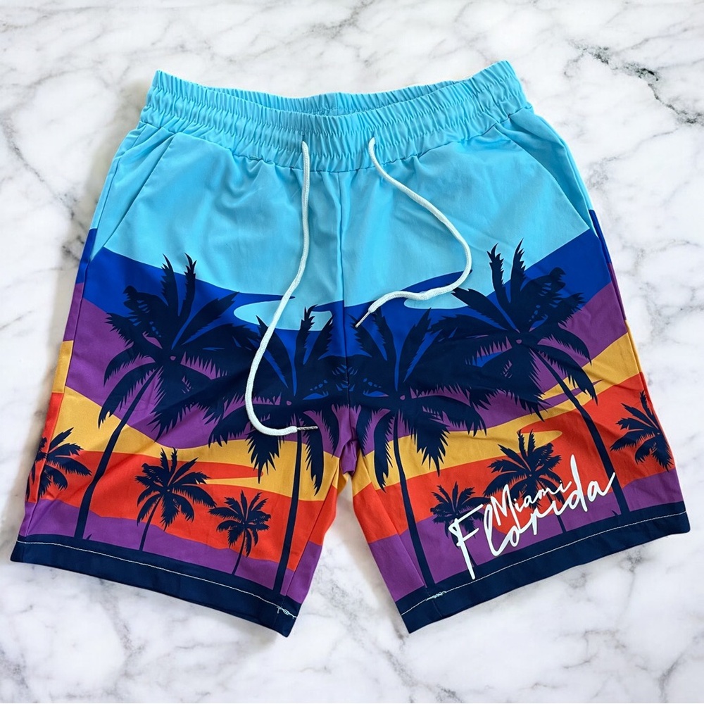 Miami Vibes Beach Shorts
